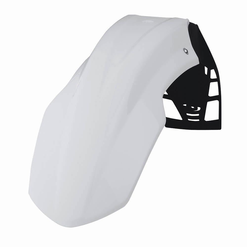 POLISPORT FREE FLOW UNIVERSAL FRONT FENDER - WHITE 1