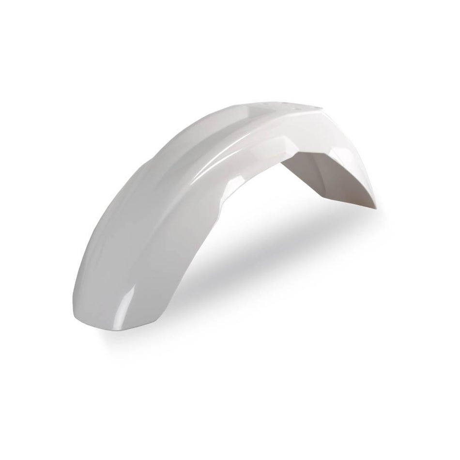 POLISPORT FRONT FENDER HUSQVARNA - WHITE 1