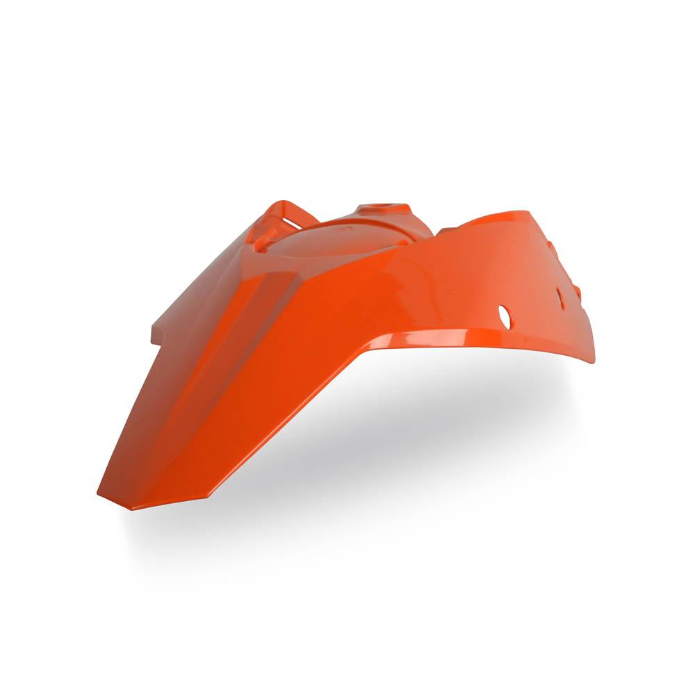 POLISPORT REAR FENDER+SIDE PANELS KTM SX/SX-F 07-10 - ORANGE 1