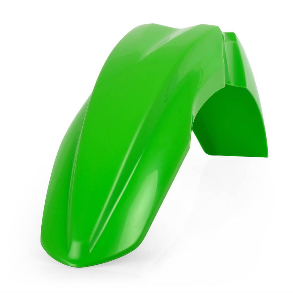 POLISPORT FRONT FENDER KAWASAKI KX250F 13-16/KX450F 13-15 - GREEN 1