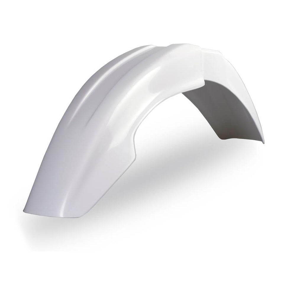 POLISPORT UNIVERSAL FRONT FENDER - WHITE 1