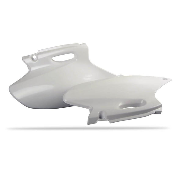 POLISPORT SIDE COVERS YZF/WRF - WHITE 1