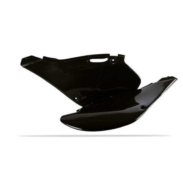 POLISPORT SIDE COVERS KAWASAKI KX125/250 99-02 - BLACK 1