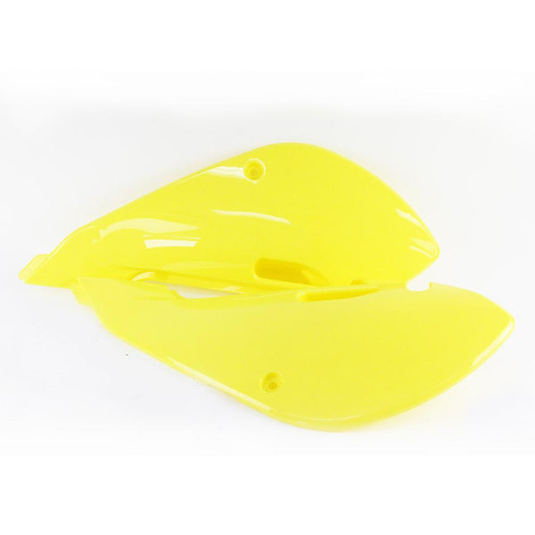 POLISPORT SIDE COVERS RM65 03-05/DRZ110 03-06 - YELLOW 1