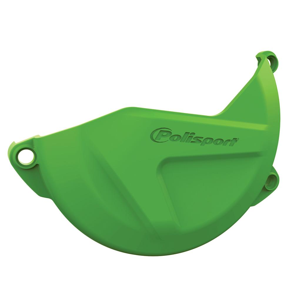 POLISPORT CLUTCH COVER PROTECTOR KAWASAKI KX450F 06-15 - GREEN 1