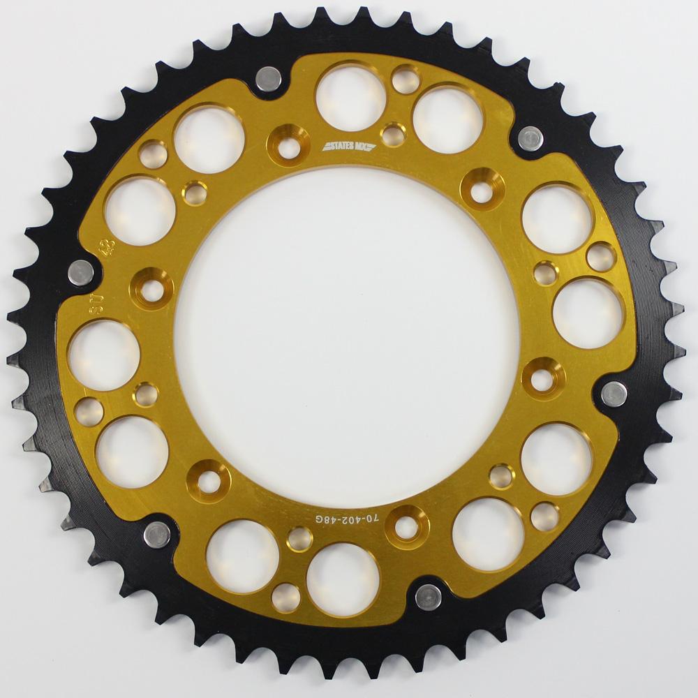 STATES MX FUSION SPROCKET - SUZUKI - GOLD 1