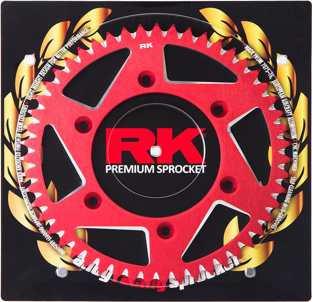 RK ALLOY RACING SPROCKET - 49T 520P - RED 2