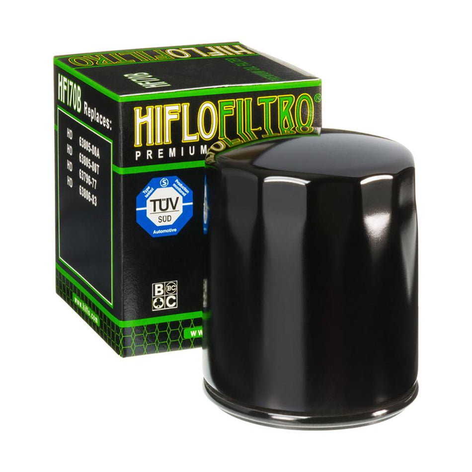 HIFLOFILTRO - OIL FILTER HF170B BLACK 1