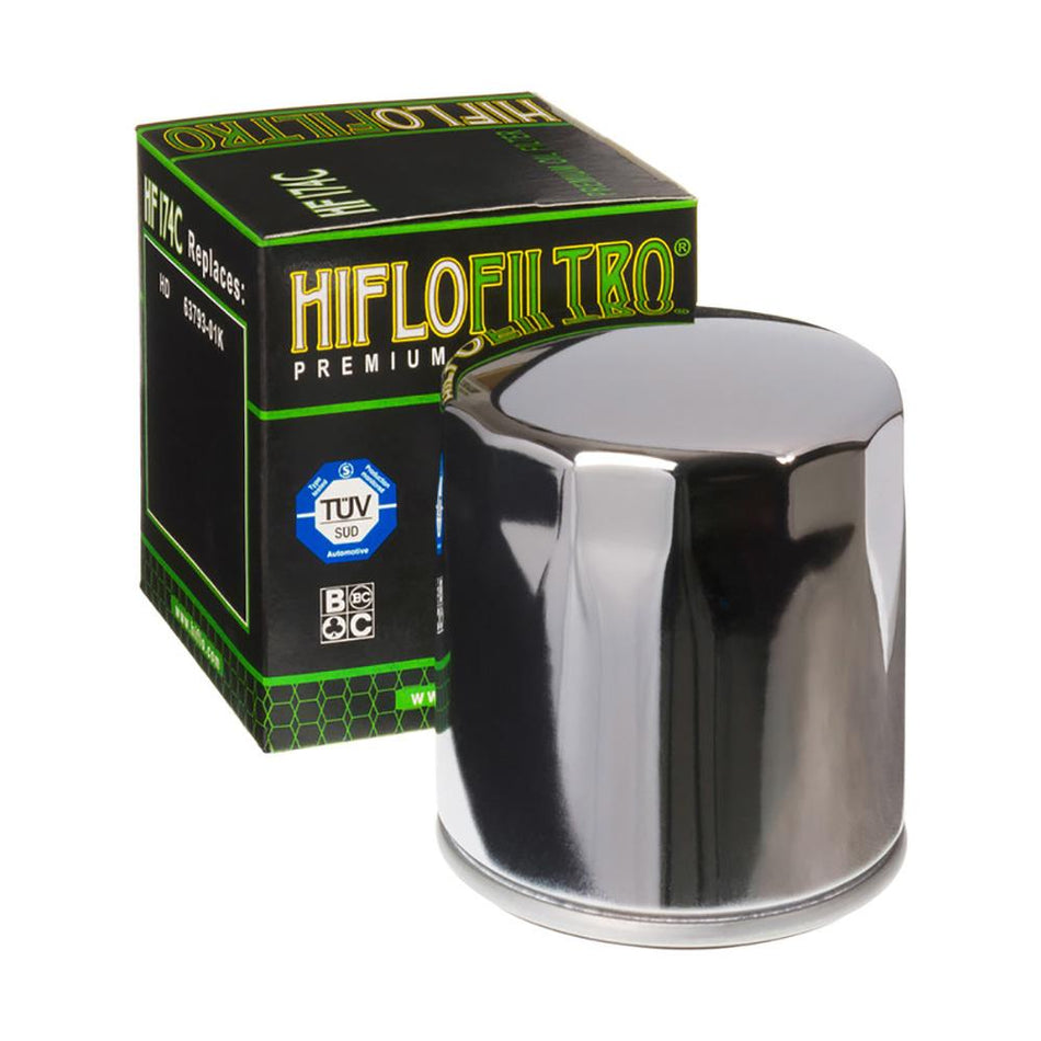 HIFLOFILTRO - OIL FILTER HF174C CHROME 1