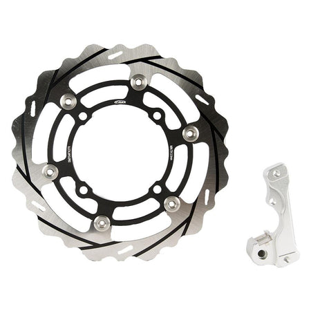 STATES MX 270MM OVERSIZE FRONT DISC KIT WITH BRACKET - KAWASAKI 1