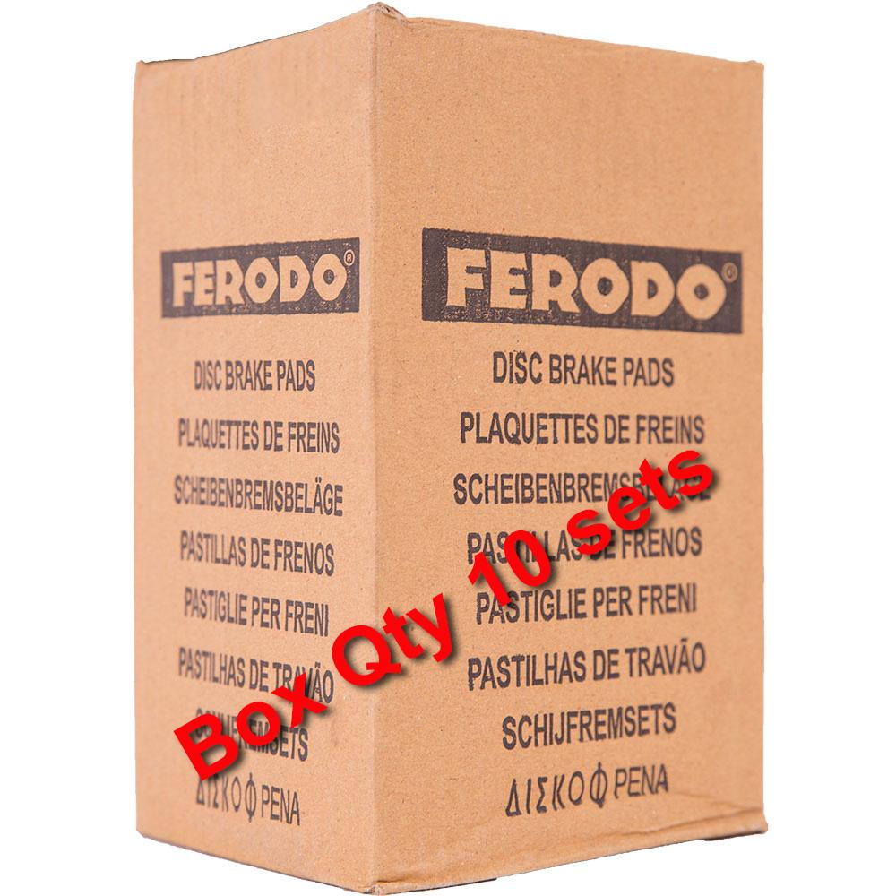 FERODO Disc Pad Set - FDB250 EF Eco Friction Non Sintered Compound 4