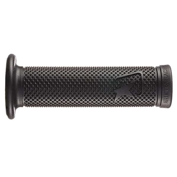 ARIETE MOTORCYCLE HAND GRIPS - ROAD - ARIES - 125mm Open End - BLACK 1