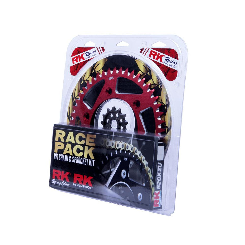 PRO PACK - RK CHAIN & SPROCKET KIT GOLD+RED 13/48 CRF450R 02-23 / CRF250R 22-23 2