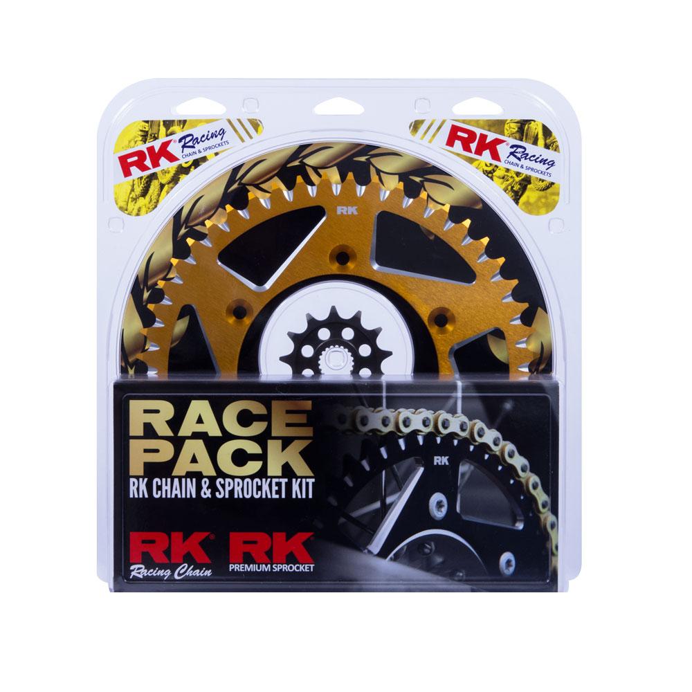 PRO PACK - RK CHAIN & SPROCKET KIT GOLD+GOLD 13/49 RM-Z250 13-23 1