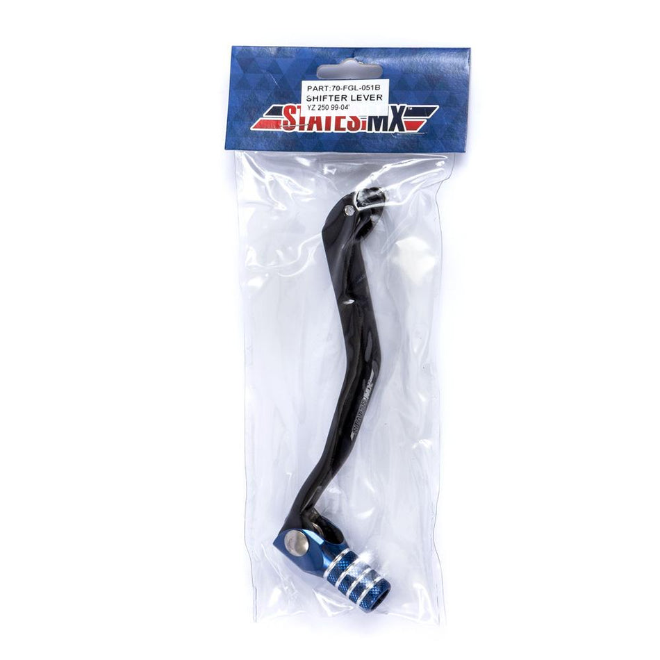 STATES MX FORGED GEAR LEVER - YAMAHA - BLUE 2