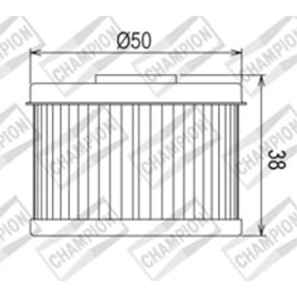 CHAMPION OIL FILTER ELEMENT - COF013 2