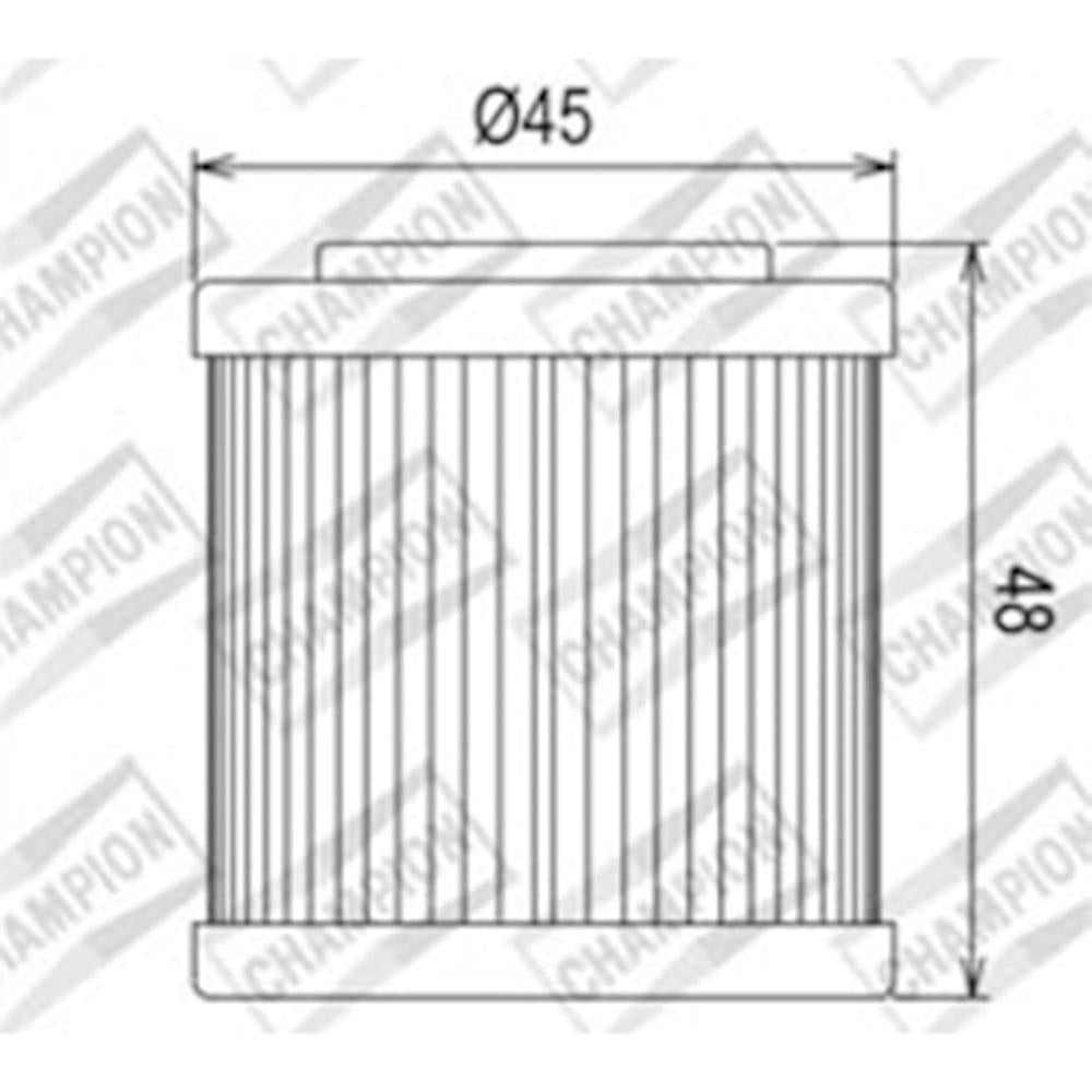 CHAMPION OIL FILTER ELEMENT - COF054 1