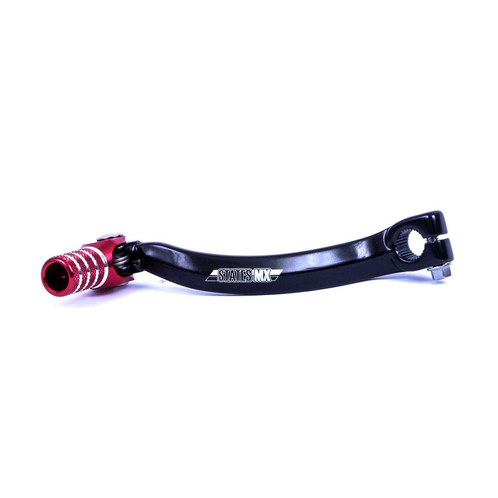 STATES MX FORGED GEAR LEVER - HONDA - RED 2