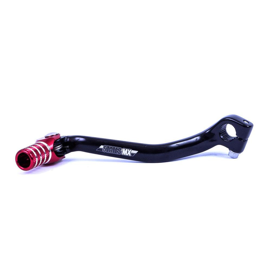 STATES MX FORGED GEAR LEVER - HONDA - RED 2