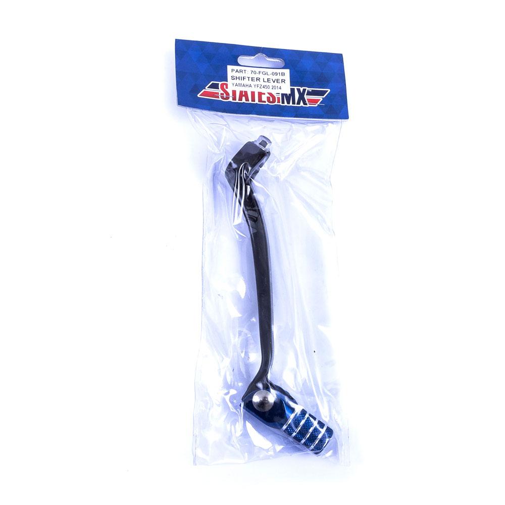 STATES MX FORGED GEAR LEVER - YAMAHA - BLUE 1