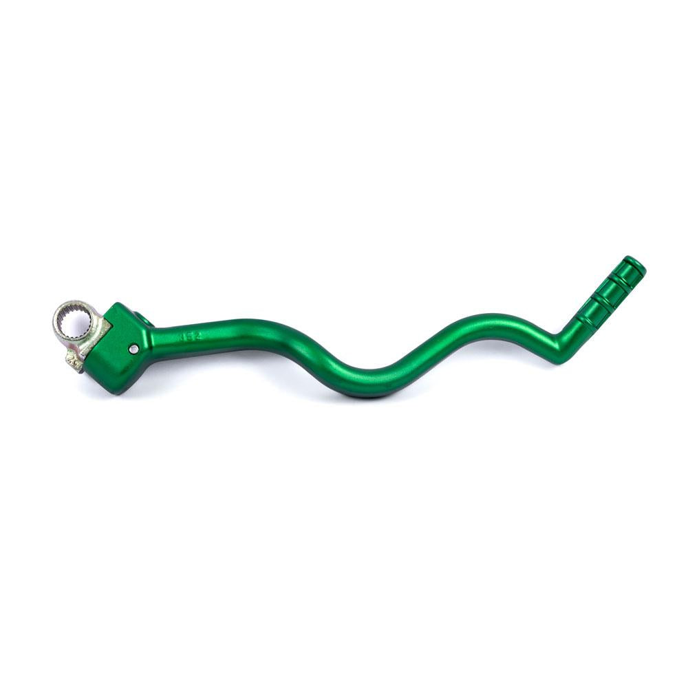 STATES MX ALLOY KICKSTART LEVER - KAWASAKI - GREEN 1