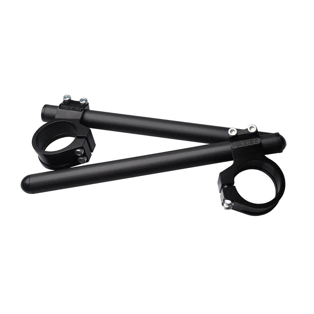 VORTEX - CLIP ON HANDLEBARS 7 DEGREE : BLACK 37MM [PAIR] 1