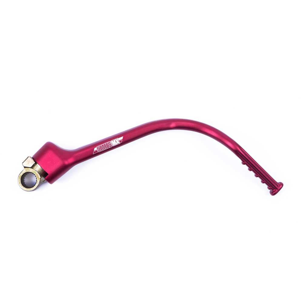 STATES MX ALLOY KICKSTART LEVER - HONDA - RED 1