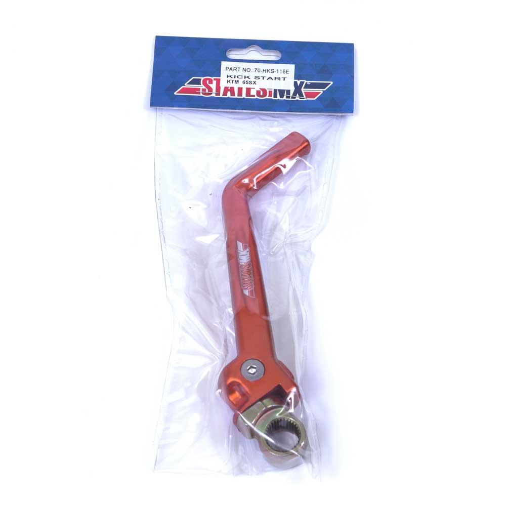 STATES MX ALLOY KICKSTART LEVER - KTM - ORANGE 2