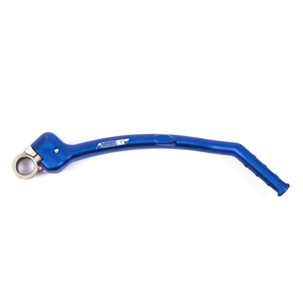 STATES MX ALLOY KICKSTART LEVER - YAMAHA - BLUE 1