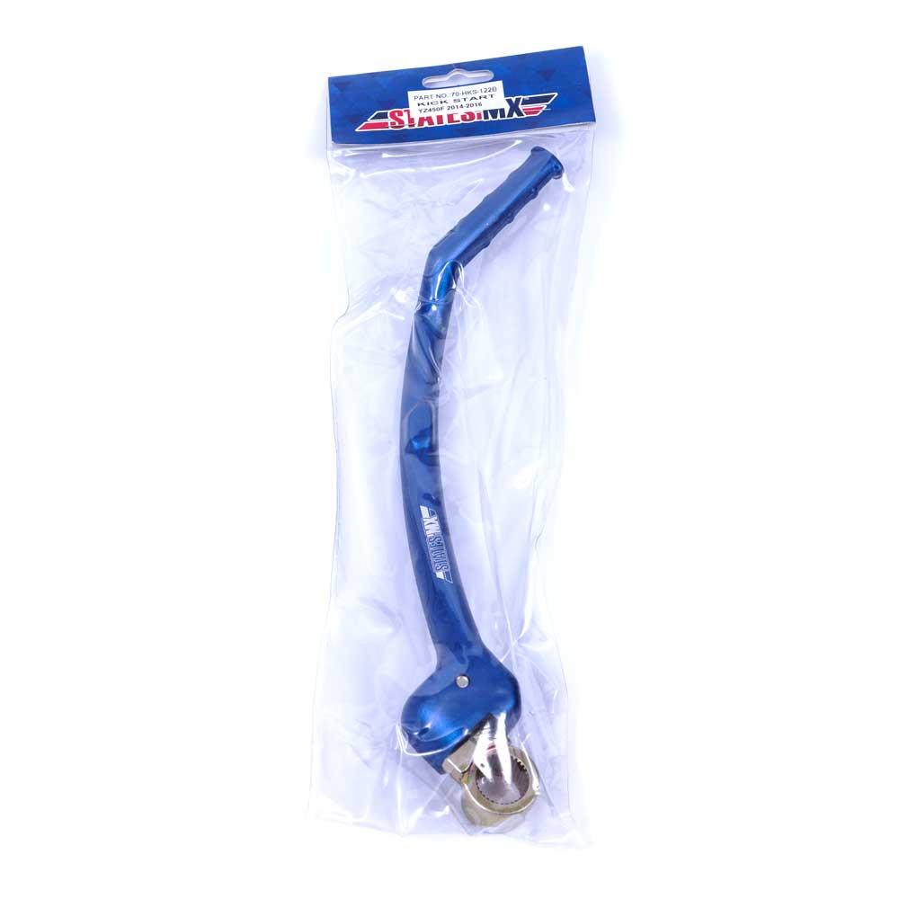 STATES MX ALLOY KICKSTART LEVER - YAMAHA - BLUE 2