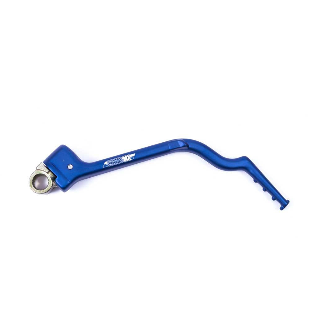 STATES MX ALLOY KICKSTART LEVER - YAMAHA - BLUE 1