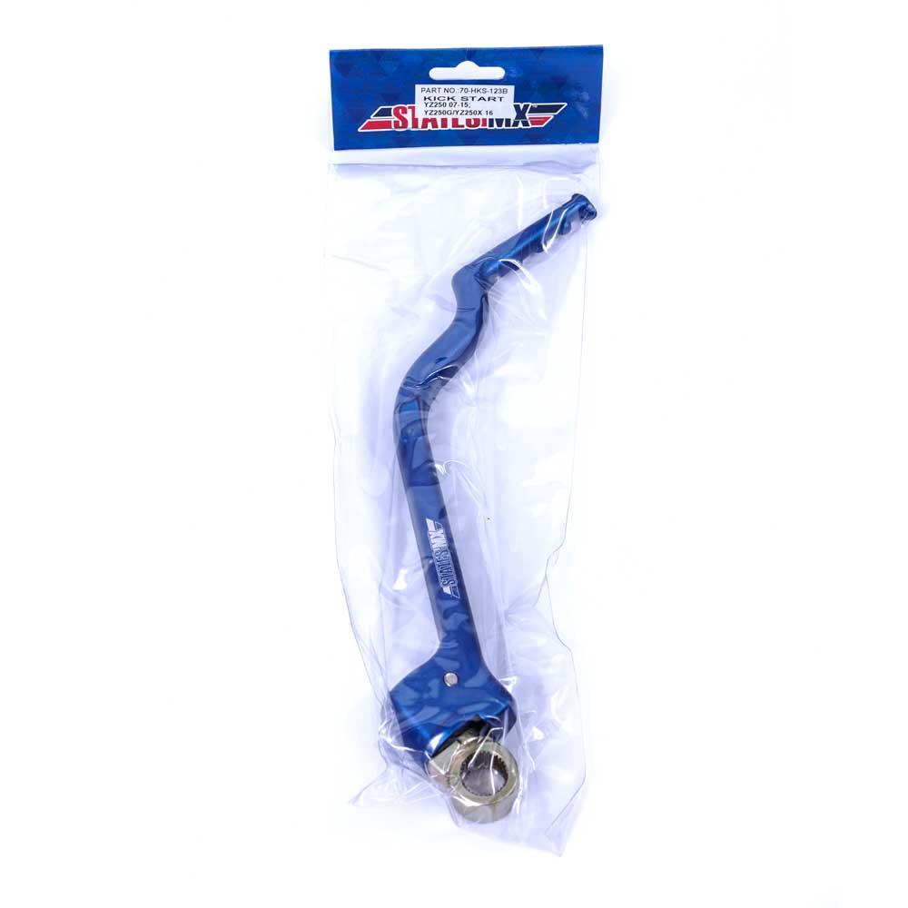 STATES MX ALLOY KICKSTART LEVER - YAMAHA - BLUE 2