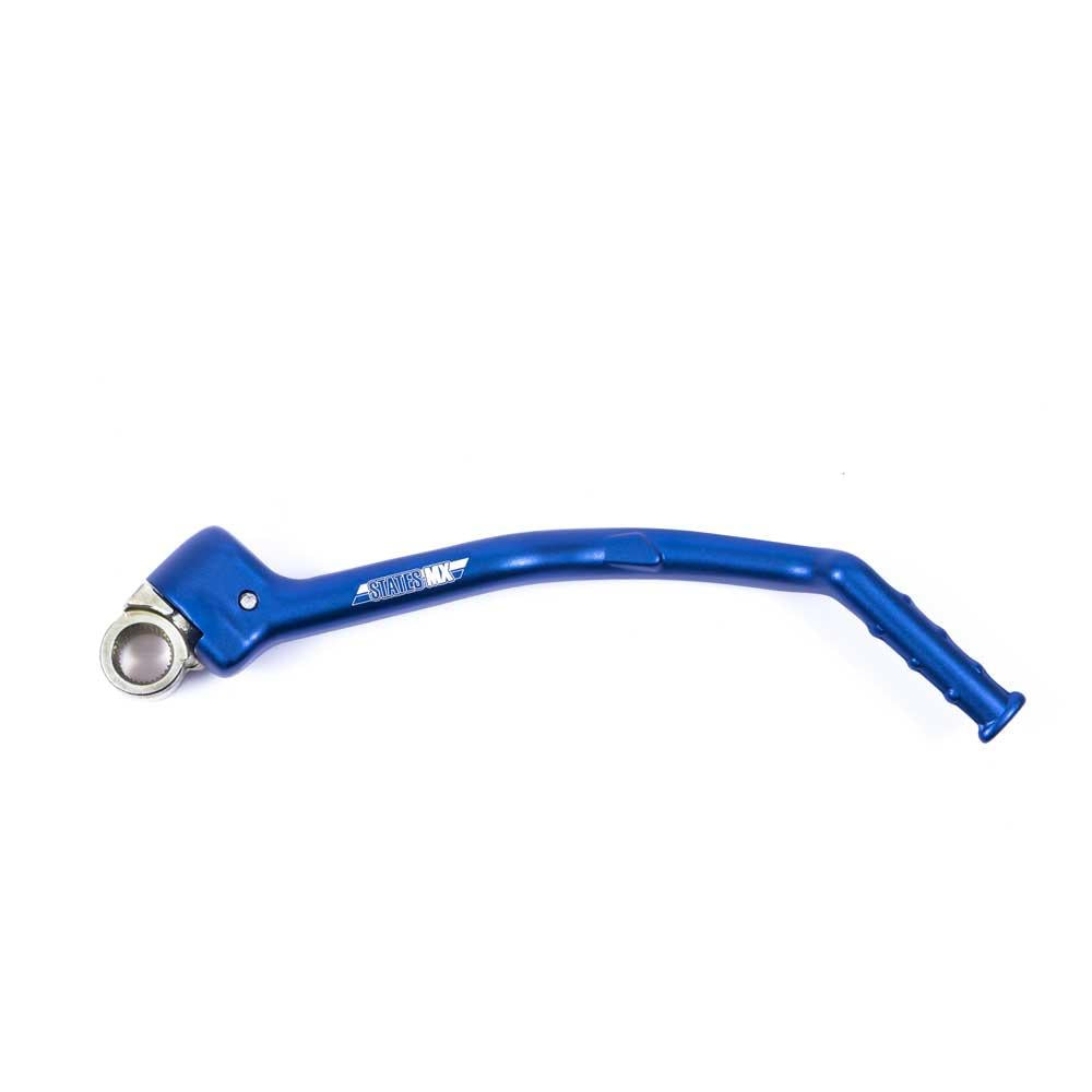 STATES MX ALLOY KICKSTART LEVER - YAMAHA - BLUE 1