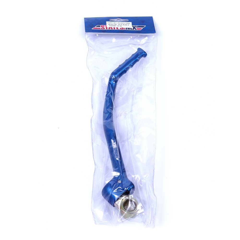 STATES MX ALLOY KICKSTART LEVER - YAMAHA - BLUE 2