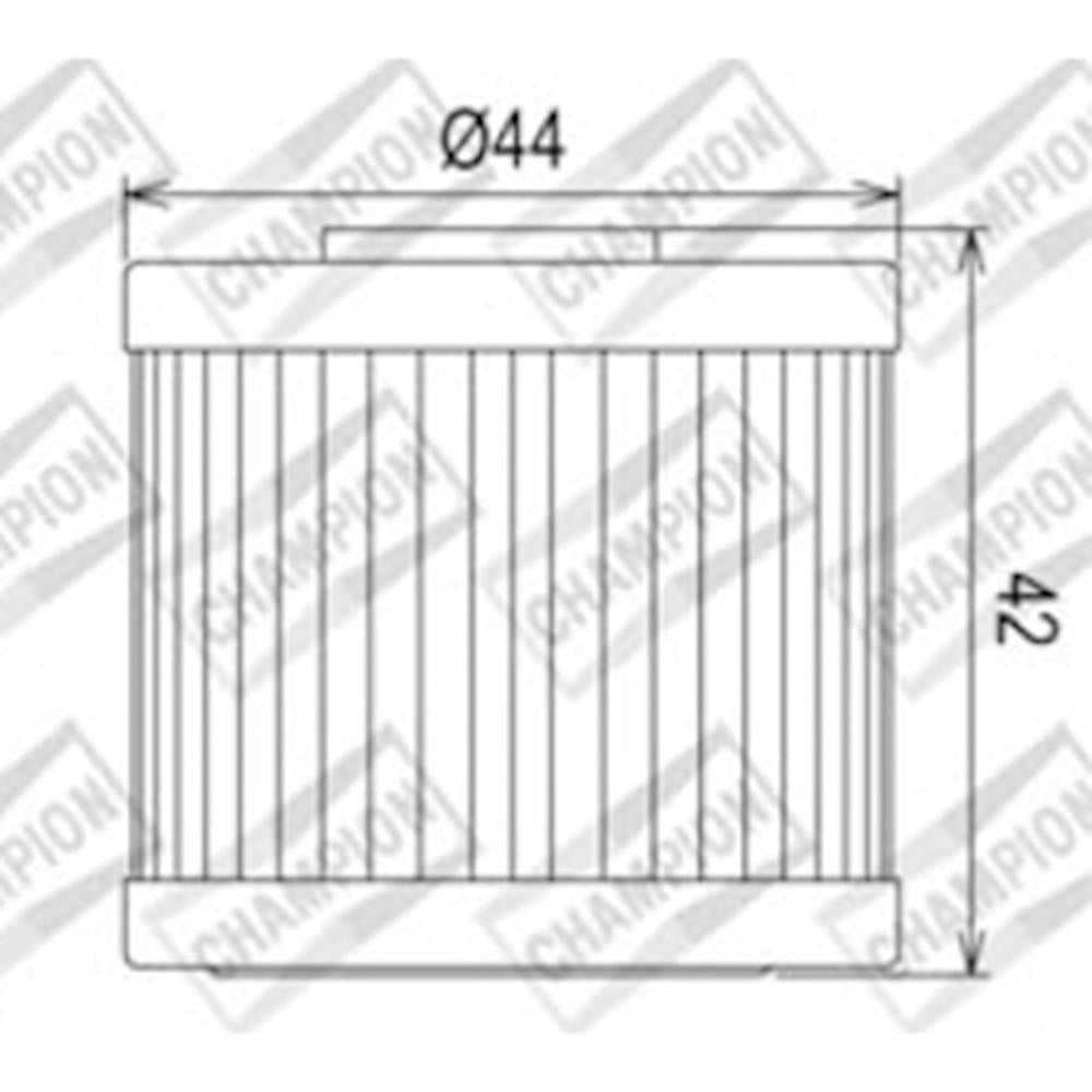 CHAMPION OIL FILTER ELEMENT - COF466 1