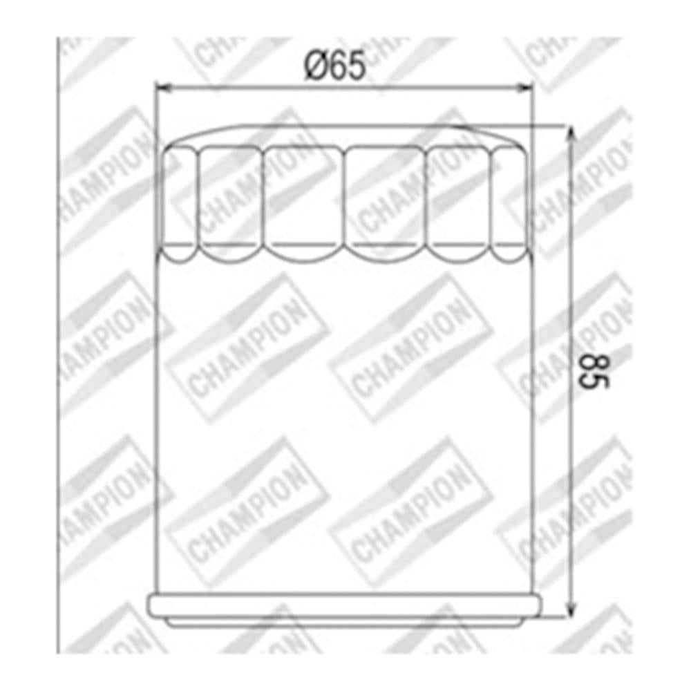 CHAMPION OIL FILTER ELEMENT - COF521 1