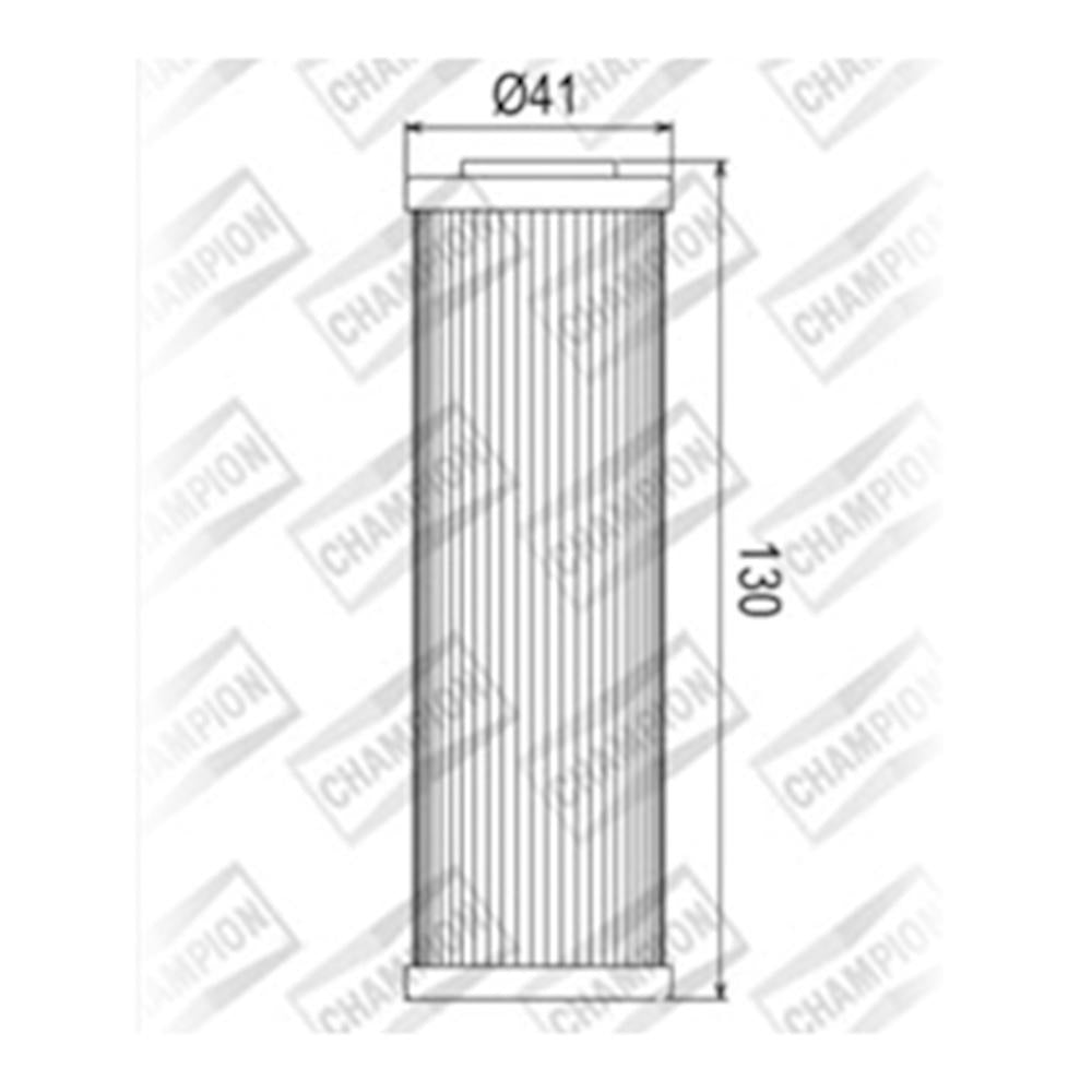 CHAMPION OIL FILTER ELEMENT - COF558 1