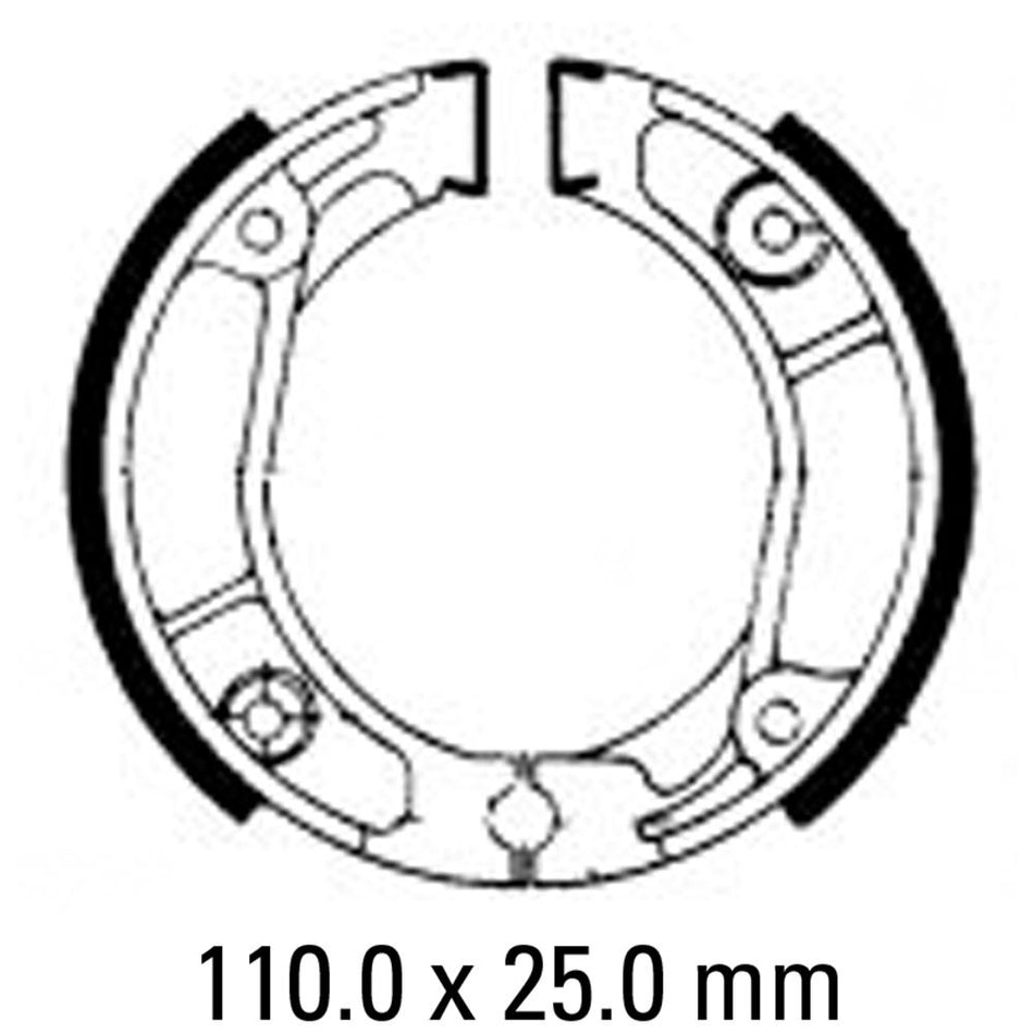 FERODO Eco Brake Shoe Set - FSB705 EF 1