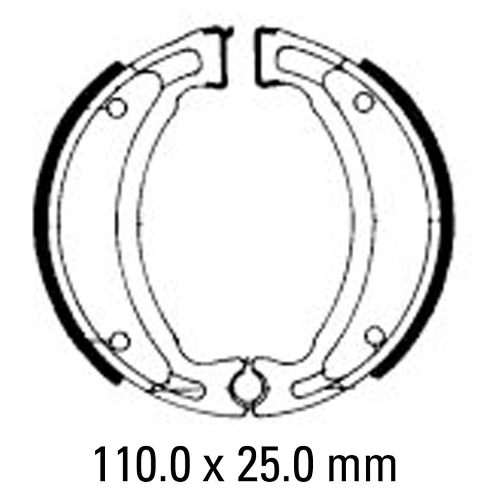 FERODO Eco Brake Shoe Set - FSB731 EF 1