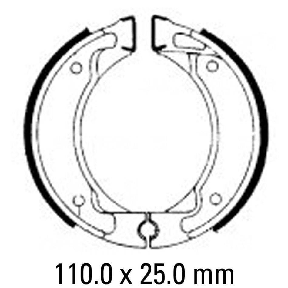 FERODO Eco Brake Shoe Set - FSB738 EF 1