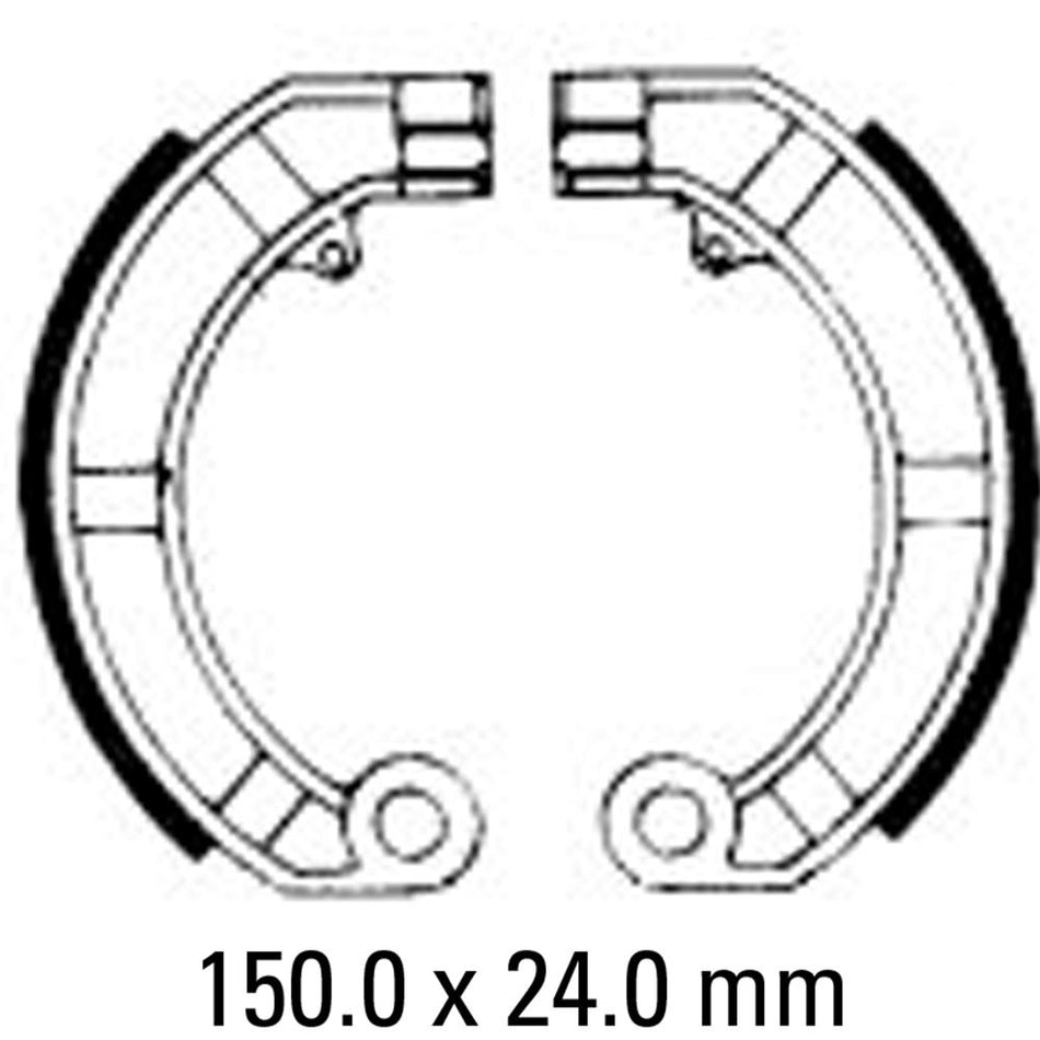 FERODO Eco Brake Shoe Set - FSB874 EF 1