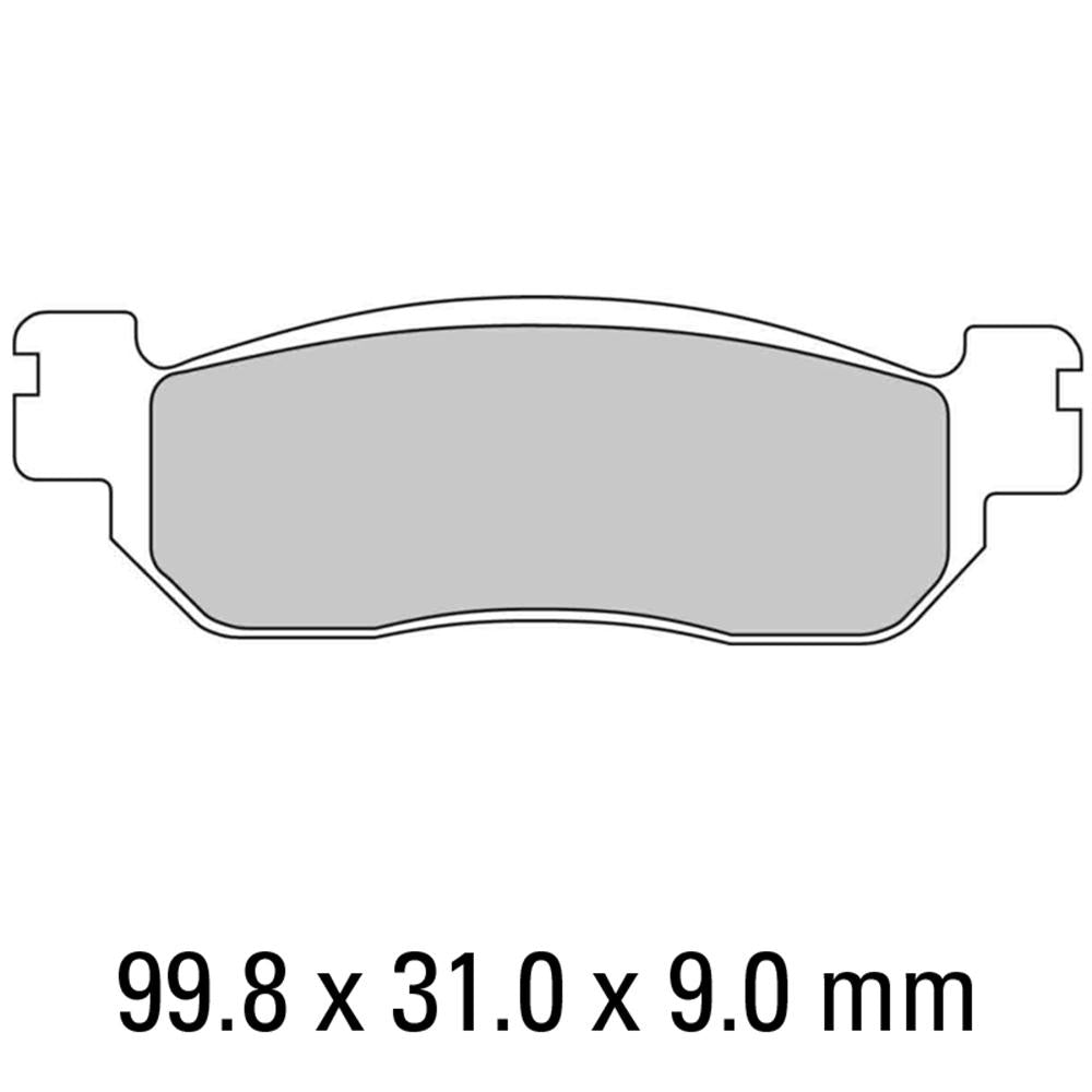 FERODO Disc Pad Set - FDB2083 ST Sinter Grip Sintered Compound - Road 1