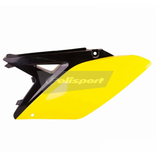 POLISPORT SIDE COVERS SUZUKI RM-Z250 10-18 - BLACK/YELLOW 1