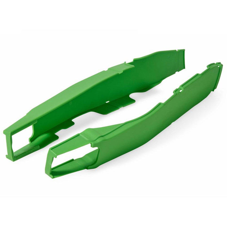 POLISPORT SWINGARM PROTECTORS KAWASAKI KX250F 17/KX450F 16-17 - GREEN 1