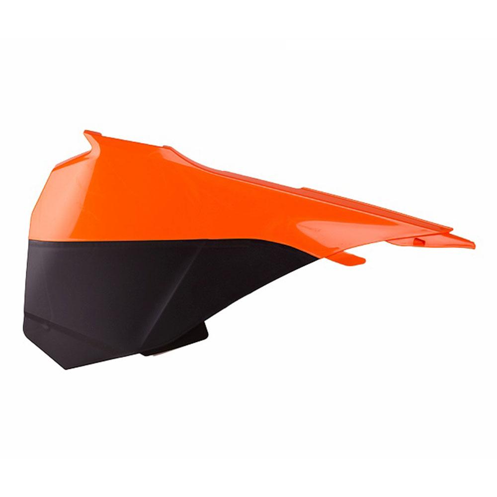 POLISPORT AIRBOX COVER KTM 85 SX 13-17 - ORANGE/BLACK 1