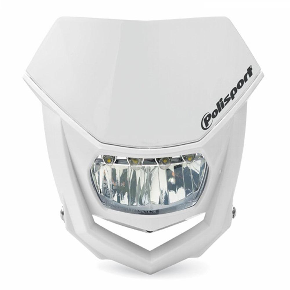 POLISPORT HALO LED HEADLIGHT - WHITE 1