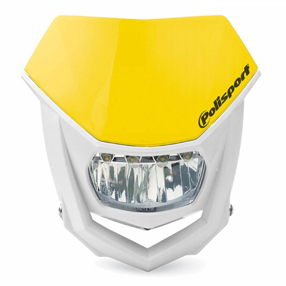 POLISPORT HALO LED HEADLIGHT - YELLOW 1