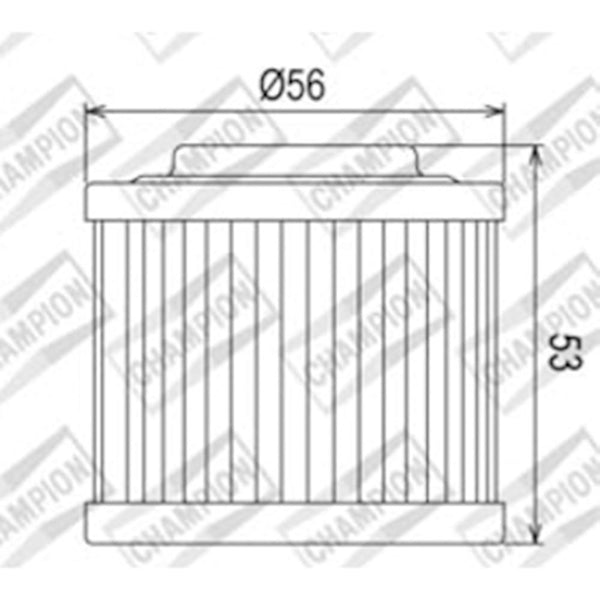 CHAMPION OIL FILTER ELEMENT - COF051 1