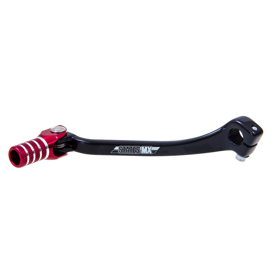 STATES MX FORGED GEAR LEVER - HONDA - RED 1