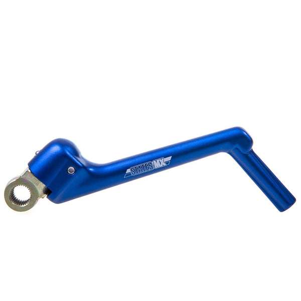 STATES MX ALLOY KICKSTART LEVER - YAMAHA - BLUE 1